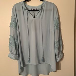 Gorgeous Carl Lagerfeld New peasant shirt with tag